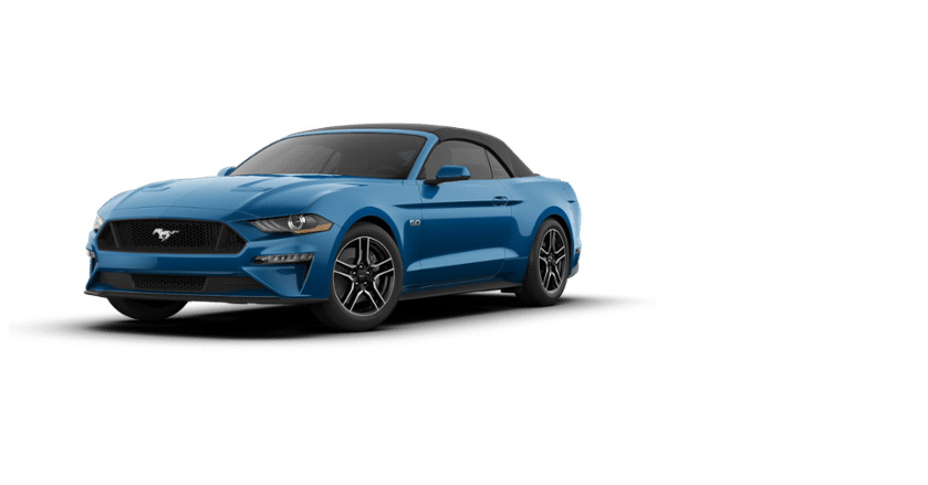 2019 Ford Mustang Gt Premium Velocity Blue 50l Ti Vct V8 Engine Pfdi